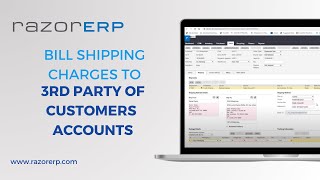 Bill Shipping Charges to 3rd Party of Customers Accounts