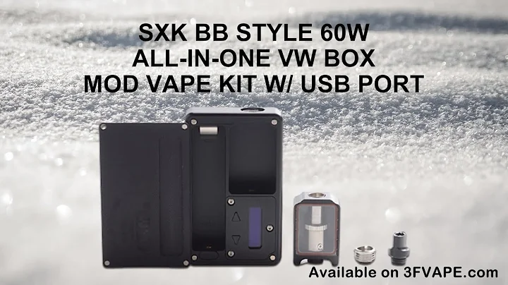 SXK BB Style 60W All in One VW Box Mod Vape Kit with USB Port1