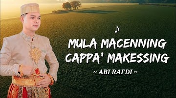 Abi Rafdi - Mula Macenning Cappa