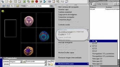 10 Como insertar Comportamientos en Dreamweaver