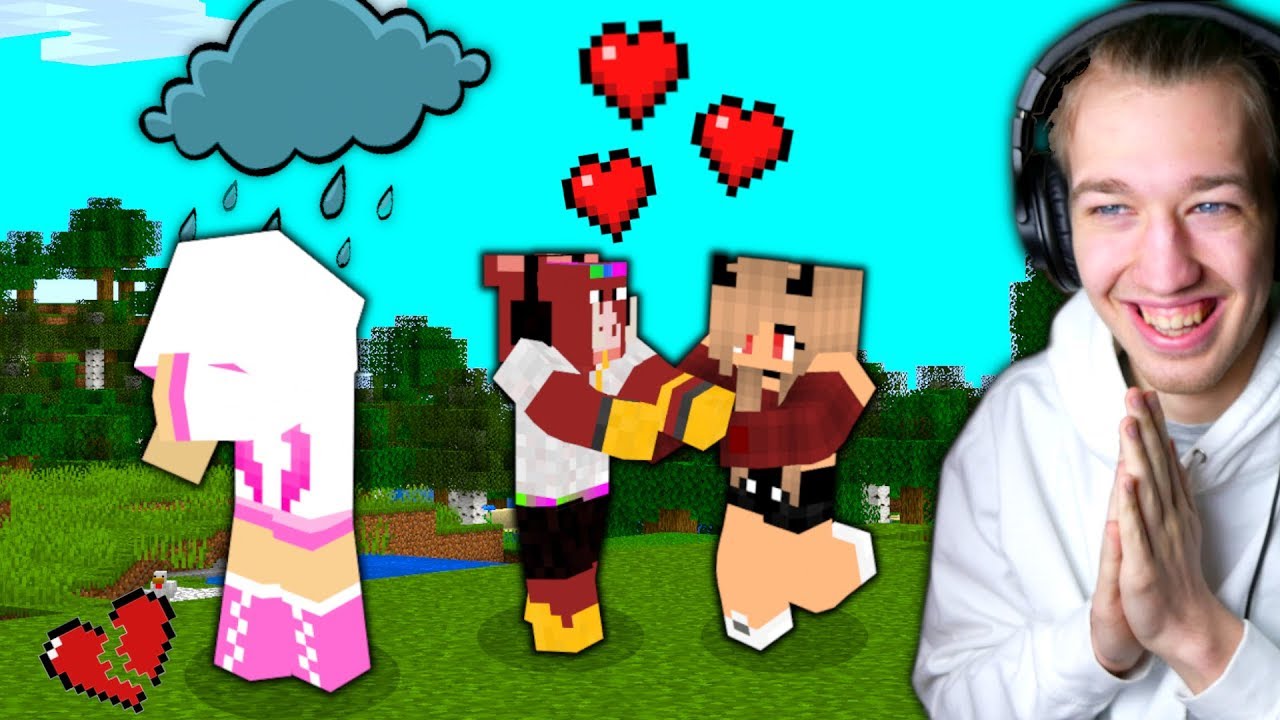 ZDRADZIŁEM JĄ TROLL na DZIEWCZYNIE w Minecraft! *płakała*