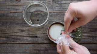Labeling canning jars for bulk herbs