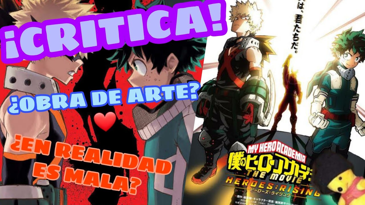 Critica a Boku No Hero Academia Héroes Rising Criticas