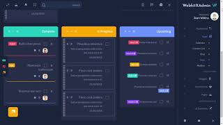 WebkitX Dashboard Bootstrap 5 Admin Templates with Dark RTL Theme