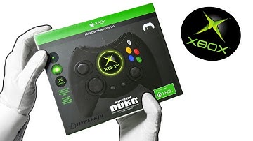 ORIGINAL XBOX CONTROLLER ON XBOX ONE! Unboxing Hyperkin Duke & Fortnite Gameplay