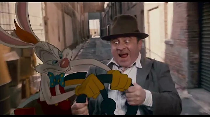 Who Framed Roger Rabbit 1988 - Roger and Eddie get a Ride