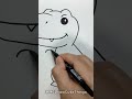 How To Draw A Cute Dinosaur Easy Step By Step Tutorial