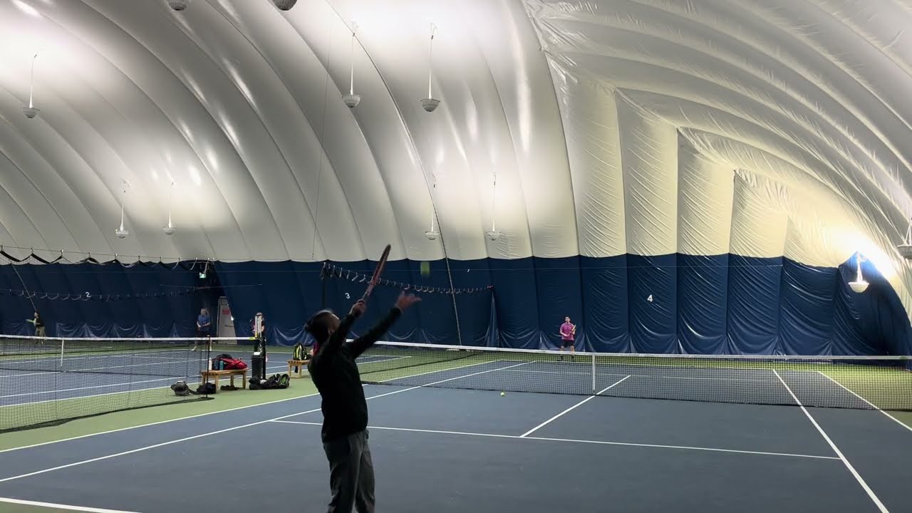 November 15 2025 Singles tennis with the Boss