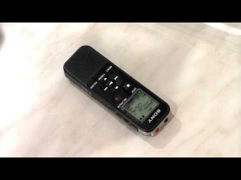 Sony ICD PX440 Voice Recorder In-Depth Review