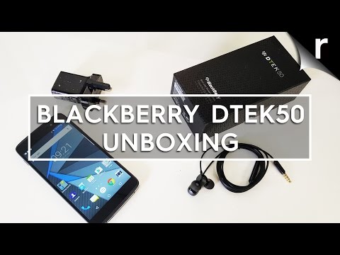 BlackBerry DTEK50: Unboxing & Hands-on Review