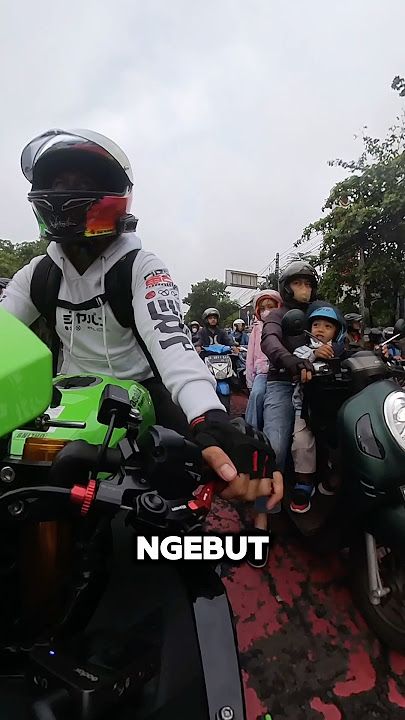 Ngebut itu halal ketika … #zx #zx25r #zx25rr #motovlog