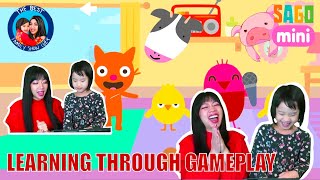 Seeing funny animals when we play Sago Mini Apartment Gameplay