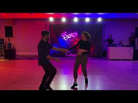 Improv West Coast Swing Dance - Ben Morris & Alyssa Glanville - French Connection 2022 Demo