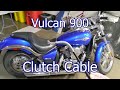 Kawasaki Vulcan 900 Clutch Cable Replacement and Adjustment