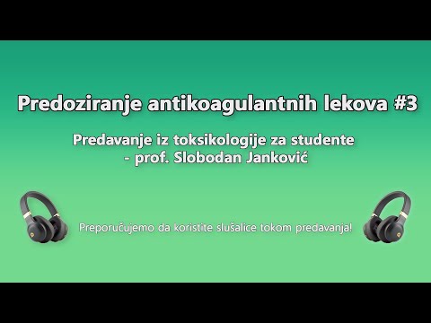 Predoziranje antikoagulantnih lekova 💊