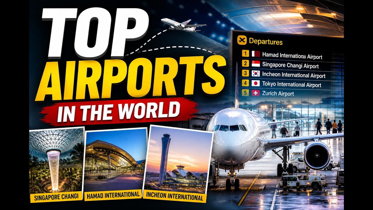 Top Airports in the World | Top 10 Largest Airports 2026