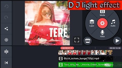 How To Glitch Effect Whatsapp status editing by kinemaster / kinemaster status editing