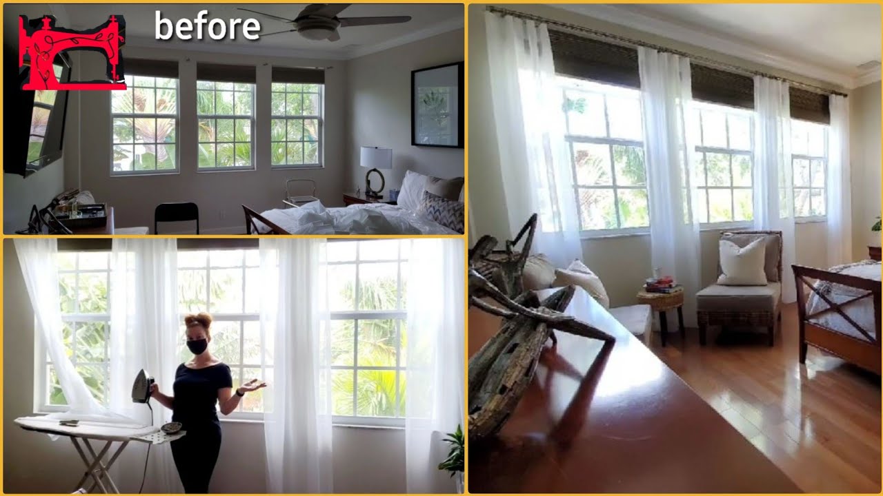 Working on site finishings up the drapery hemming YouTube