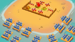 MASSIVE D-DAY Invasion, But with Medieval Knights! - Island War Episode 1 screenshot 5