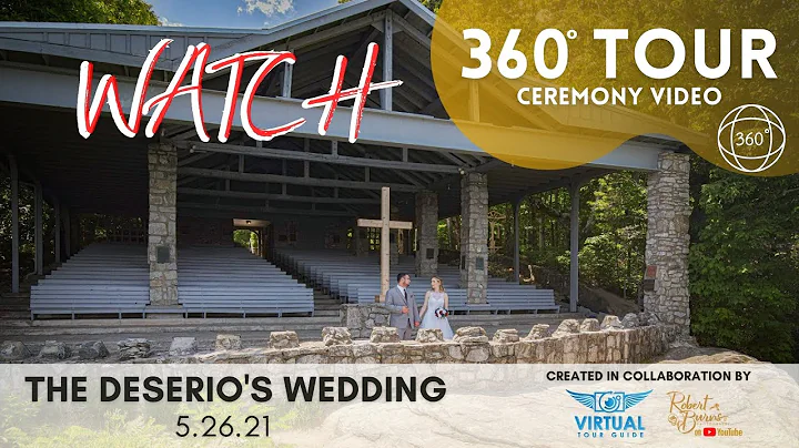 (5K) 360 Tour The Wedding of Elizabeth & Matthew D...