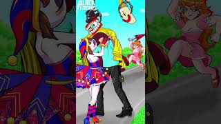 Which Pomni X The Amazing Digital Circus Couple Do You Like The Best | Ep 1| Funny Animation #Shorts