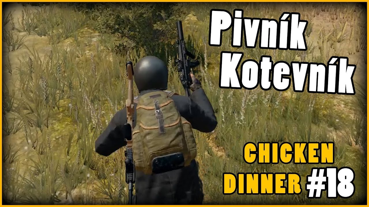Pubg - Pivník Kotevník - squad chicken dinner #18