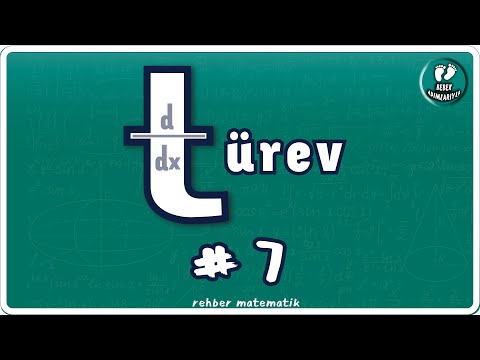 TÜREV 7 | Bebek Adımları |  Rehber Matematik #bebekadımları