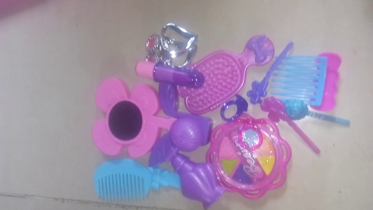 Doll makeup set fashion beauty set YouTube