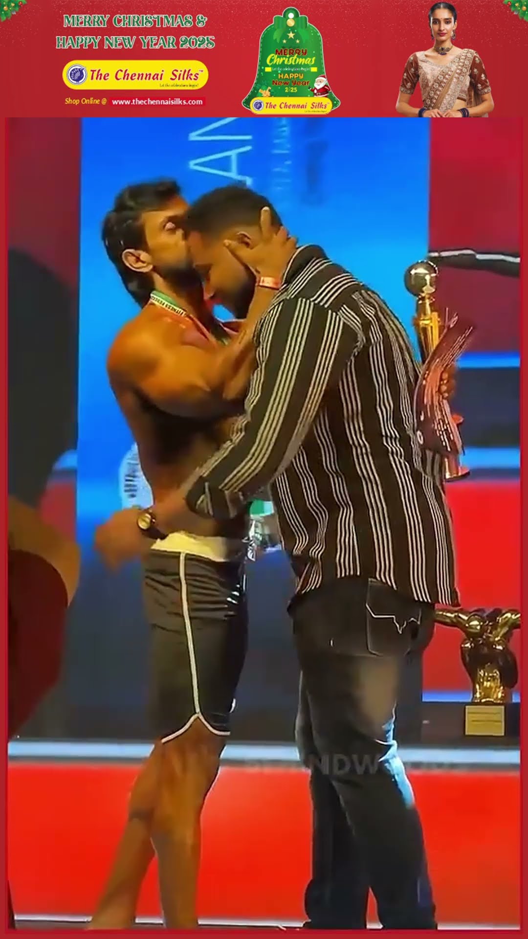 மச்சி, Stage-க்கு வா...? இந்தா புடி Award-அ ? தூக்கி வெச்சு கொண்டாடிய நண்பன்