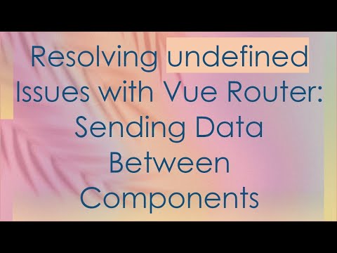 Resolving undefined Issues