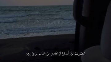 { فَاصْبِرْ صَبْرًا جَمِيلًا } ، سوره المعارج احمد النفيس 🤍.