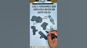 🚗 Los 5 sensores que siempre fallan en los autos viejos #motor #sensor #auto #mecanica #mechanic