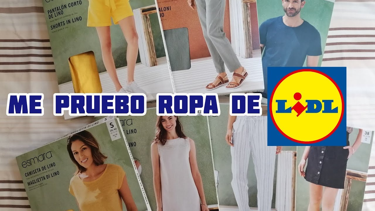 COMPRO ROPA DE LIDL || NOS PROBAMOS TODO - YouTube