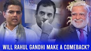 Will Rahul Gandhi make a comeback as the Congress President? Sachin Pilot tells Prabhu Chawla