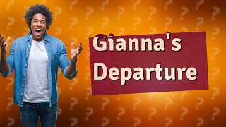 Did Gianna leave Dance Moms?
