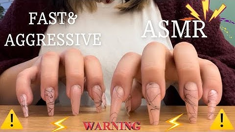 FAST & AGGRESSIVE Build Up & Invisible Table Tapping & Scratching No Talking Lofi (looped)