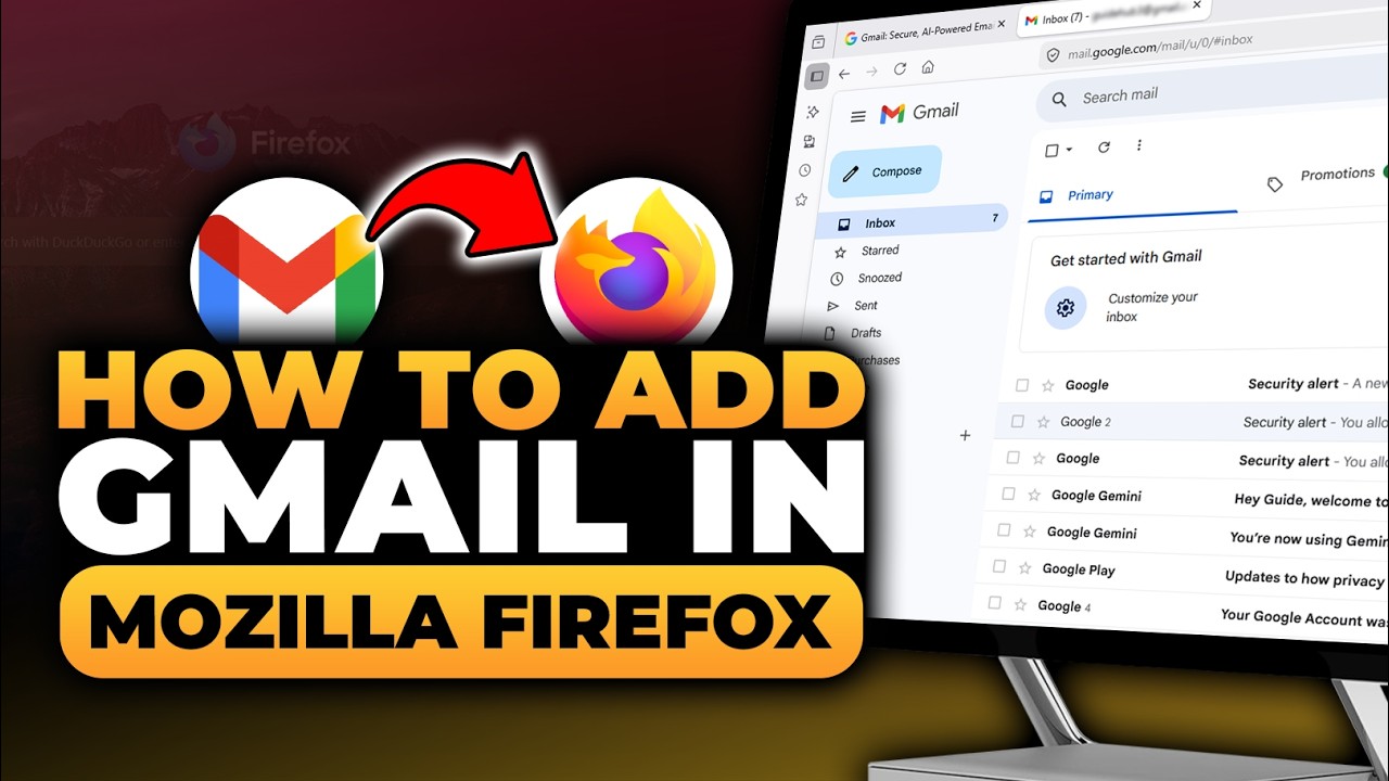 トップス gmail How To Add Gmail in Mozilla Firefox (𝟮𝟬𝟮𝟲) | 100% WORKS | NO