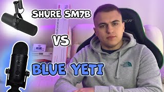 МОЙ НОВЫЙ МИКРОФОН -  Shure SM7B | Сравнение Blue Yeti и Shure SM7B |  Что лучше?