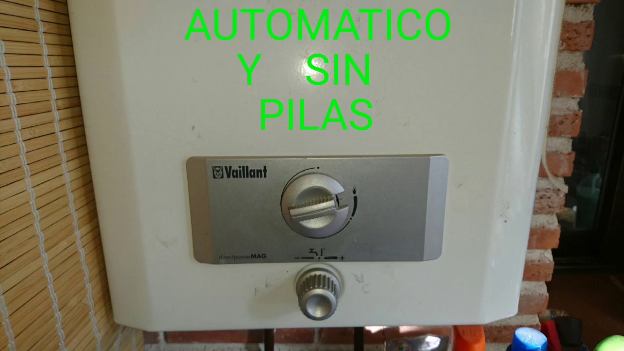 Inyectores Calentador VAILLANT MAG Gas Butano