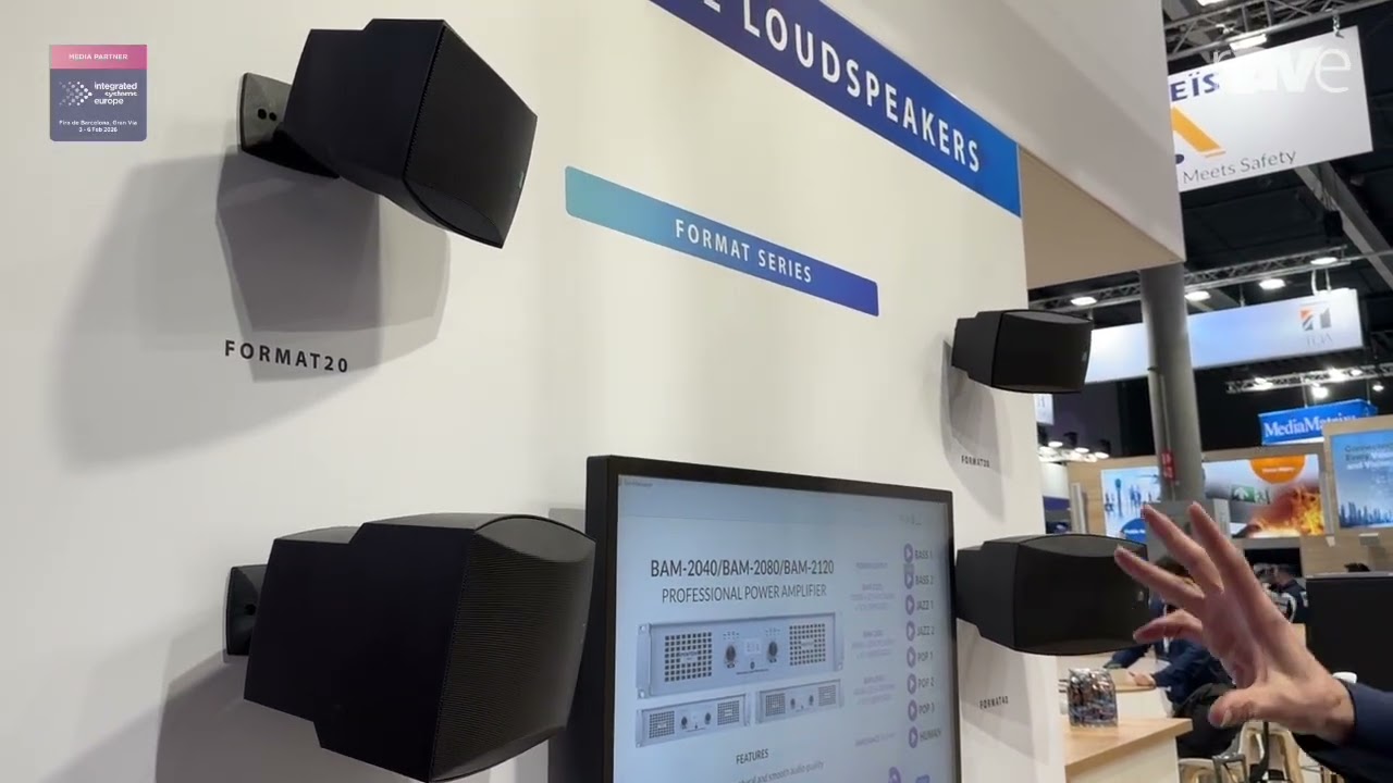 ISE 2026: ATEIS Europe B.V. Features Format Series Professional Loudspeakers