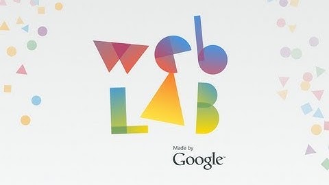 Google Chrome Web Lab My Sketchbot Timelapse