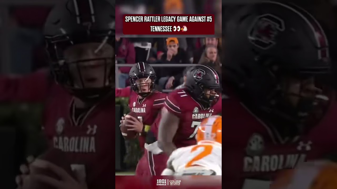 Воспоминания об игре, посвященной наследию Спенсера Раттлера, против команды №5 Теннесси 👀🐔