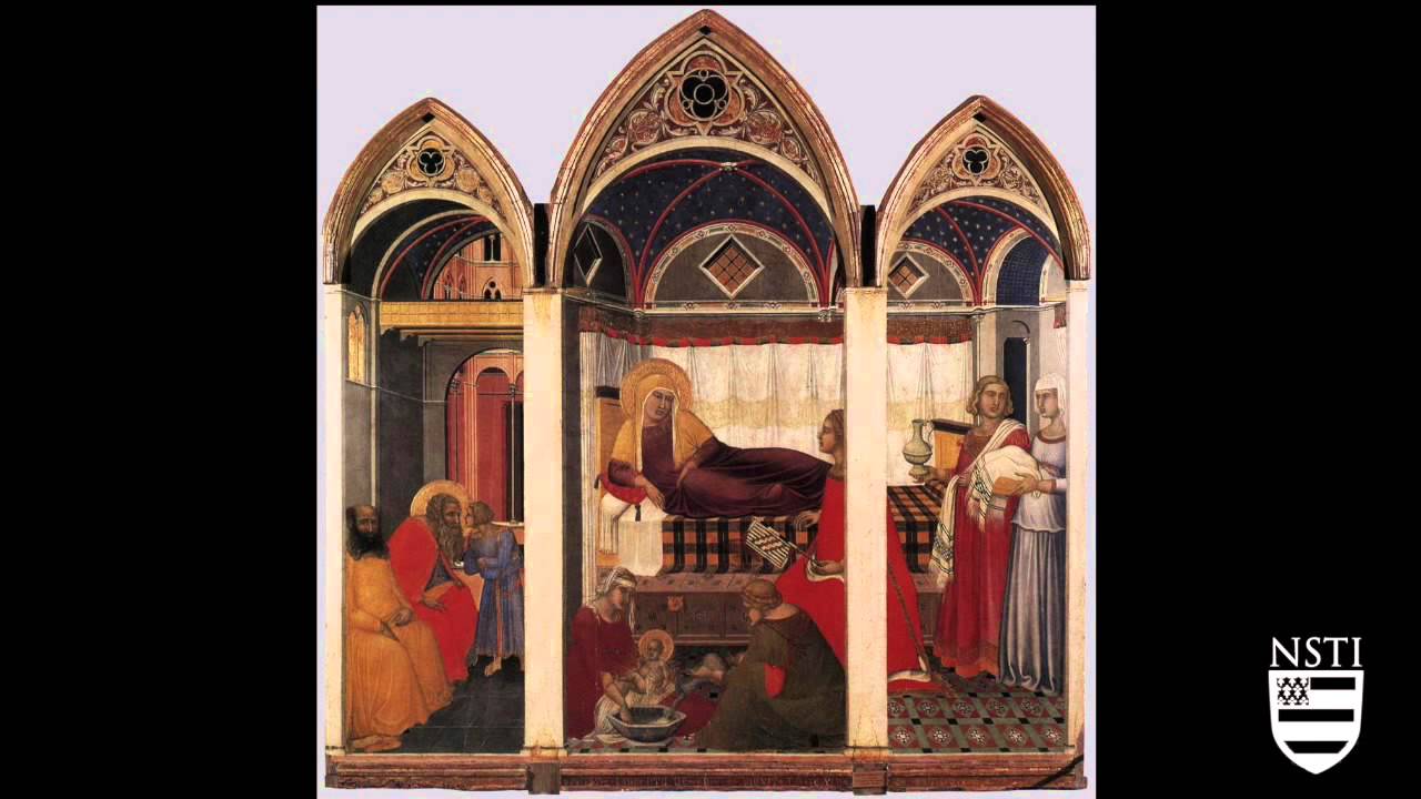 Birth Of The Virgin Pietro Lorenzetti