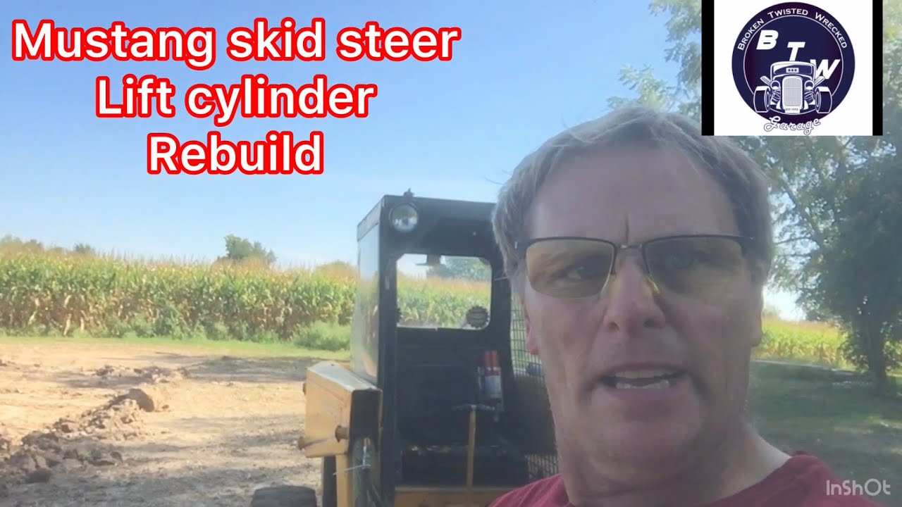 Skid steer hydraulic cylinder rebuild ‪@btwgarage5265‬ - YouTube
