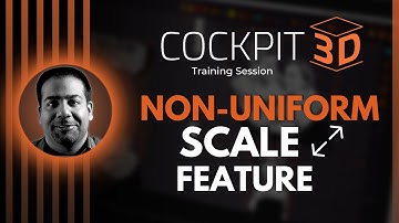 COCKPIT3D (2D to 3D) Tutorial: Non-uniform Scale Feature