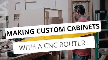 Creative Custom Kitchen Cabinets: DIY Project with Wesley November -  CNC Made Custom Cabinets