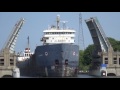 Algoway Departs Manistee for the last time