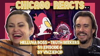 HELLUVA BOSS - Truth Seekers S1 Episode 6 by Vivziepop | First Chicago Reaction