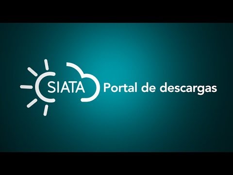 Tutorial portal de descargas SIATA