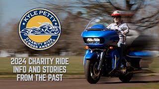 Kyle Petty and The King Share Special Moments from the Kyle Petty Charity Ride